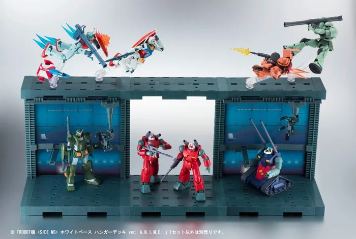 Bandai Robot Spirits Mobile Suit Gundam White Base Hangar Deck Ver. A.N.I.M.E. 8 Bandai Robot Spirits Mobile Suit Gundam White Base Hangar Deck Ver. A.N.I.M.E. - Image 8