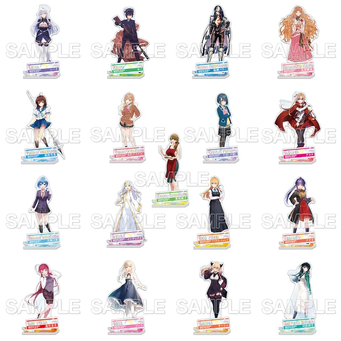 KADOKAWA Dengeki Bunko Winter Festival Online 2021 Acrylic Figure 1 KADOKAWA Dengeki Bunko Winter Festival Online 2021 Acrylic Figure