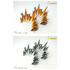 Pepatama Papercraft Explosion Effect Set A