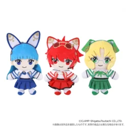CLAMP 30th Anniversary Plushie Keychain Set -Figures and Dolls Store 82033fbaa091400eb1e451e86aa7d44b.jpg