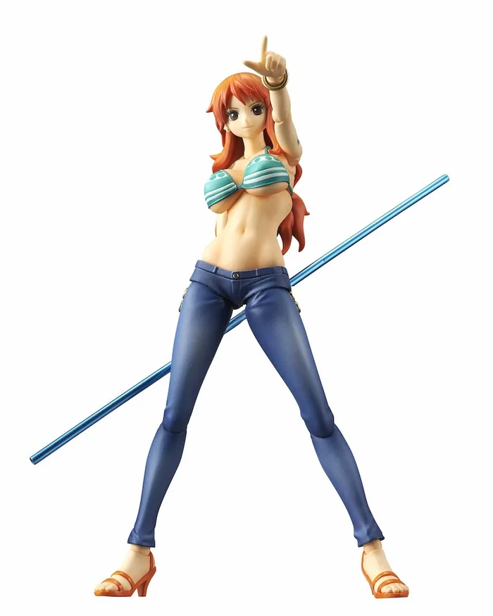 MegaHouse Variable Action Heroes One Piece Nami (Re-run) 3 MegaHouse Variable Action Heroes One Piece Nami (Re-run) - Image 3